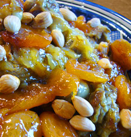 cuisine marocaine - Recette marocaine du tajine aux abricots